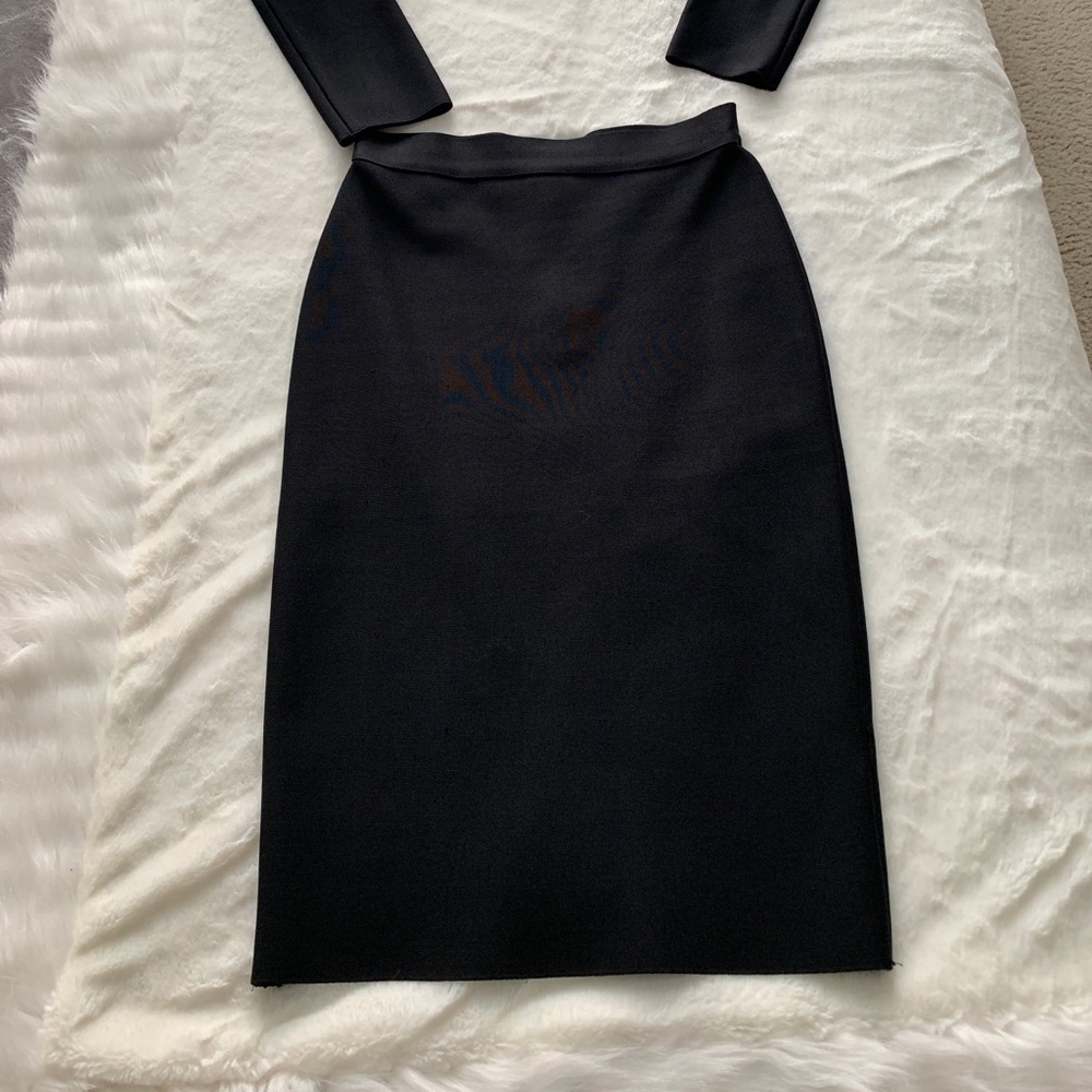 Bandage set a skirt and cropped top